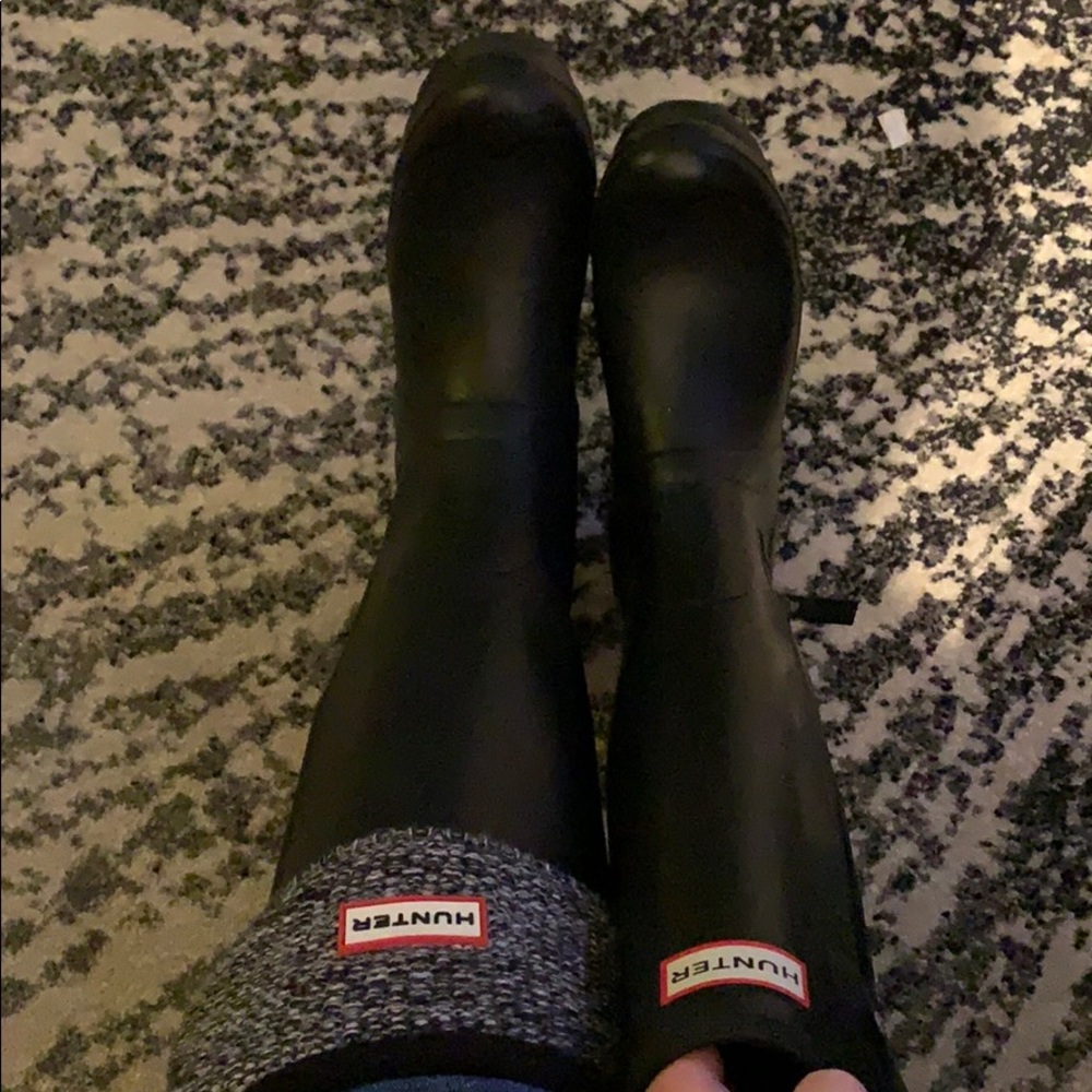 Authentic Hunter side Zip Boots